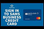 Sam Credit Card Sign In
