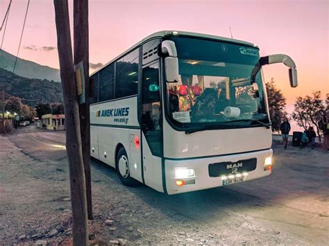 Samaria Gorge Tour Bus