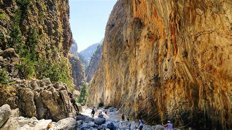 Samaria Gorge comparison