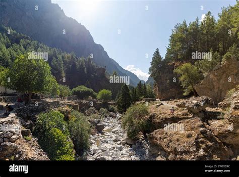 Samaria Gorge landscape
