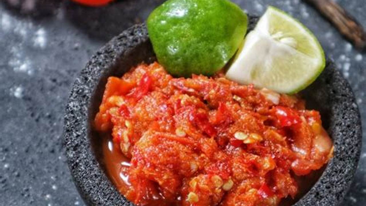 Sambal, Resep4-10k