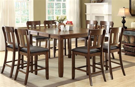 Same Day Delivery Rustic Counter Height Dining Table Sets