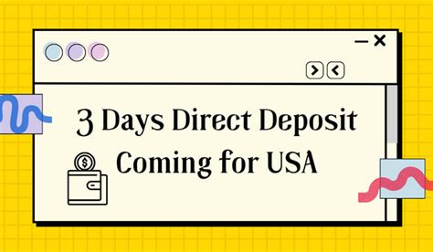 Same Day Direct Deposit