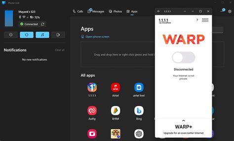 Samhengi Milli Android Forrita Og Windows 11