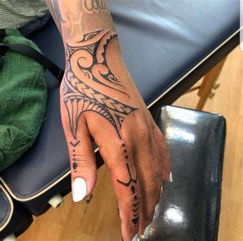 Samoan Hand Tattoo