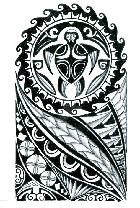 Samoan Tribal Drawings ClipArt Best