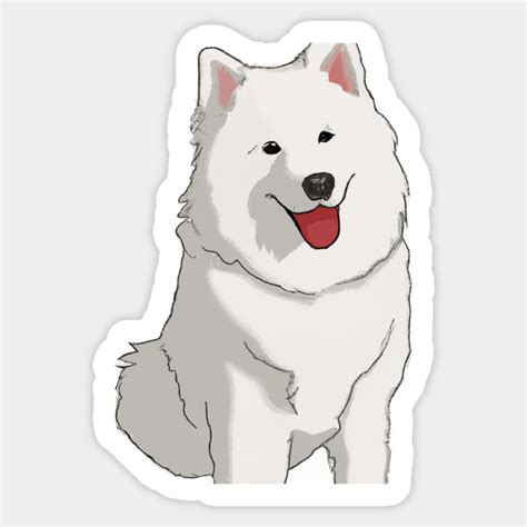 Samoyed on Behance Cute dog drawing, Dog drawing, Dog illustration