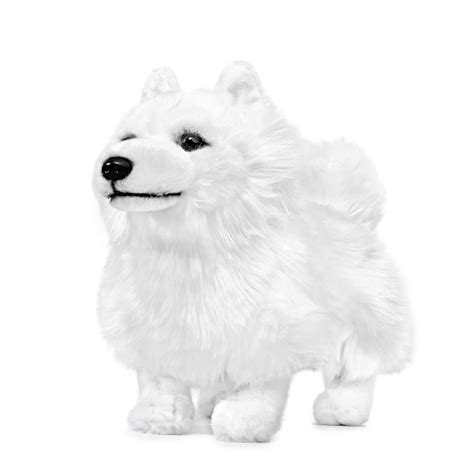 Samoyed puppy stuffed toy doll OAKK realistic toy Etsy