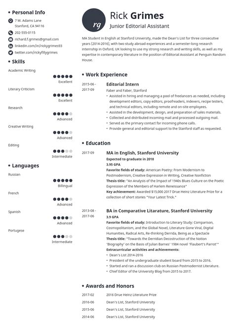 Example Of A Cv For A Student In University Pdf / Curriculum Vitae