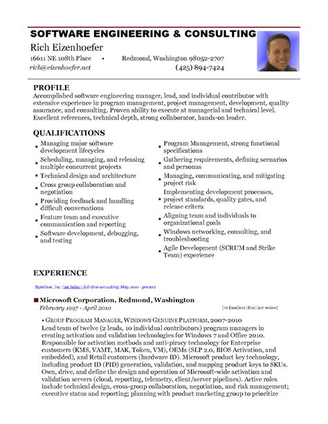 Sample Resume For 2 Years Experience