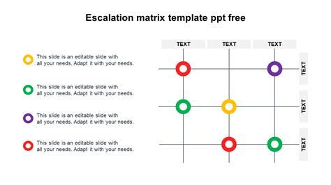 Sample / Escalation Matrix Template Word Free Download