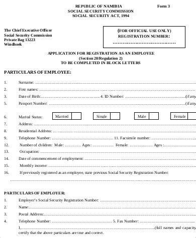 Sample Employee Registration Form - Matchboard.co intended for Dd Form