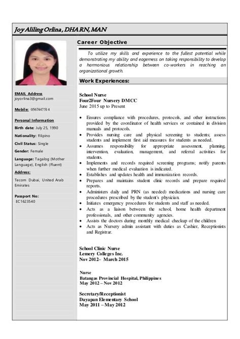 Sample Resume For Let Passer