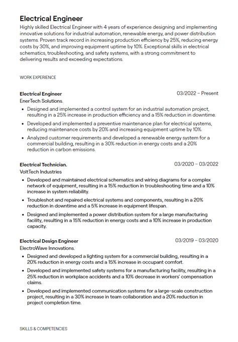 Sample Resume Objectives For Engineers