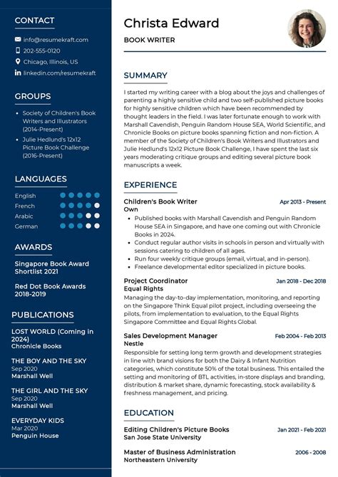 Sample Resume Writer