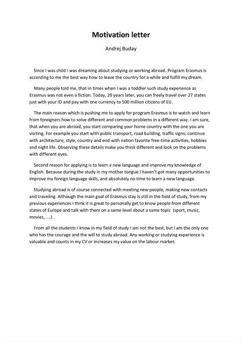 Motivation Letter Sample For Job You Will Never Believe These Bizarre