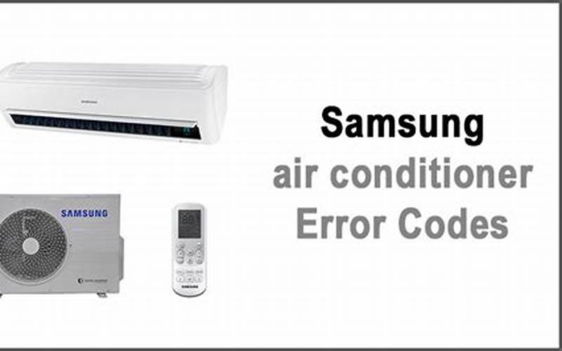 Samsung Aircon Error Code E407