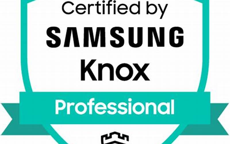 Samsung Certification