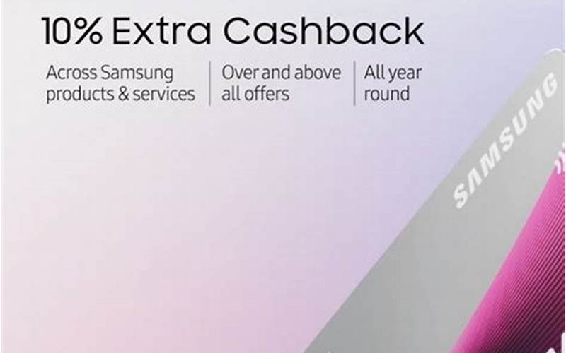 Samsung Credit Card Promotion