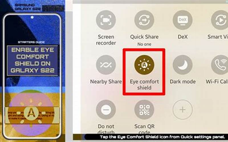 Samsung Eye Comfort Shield