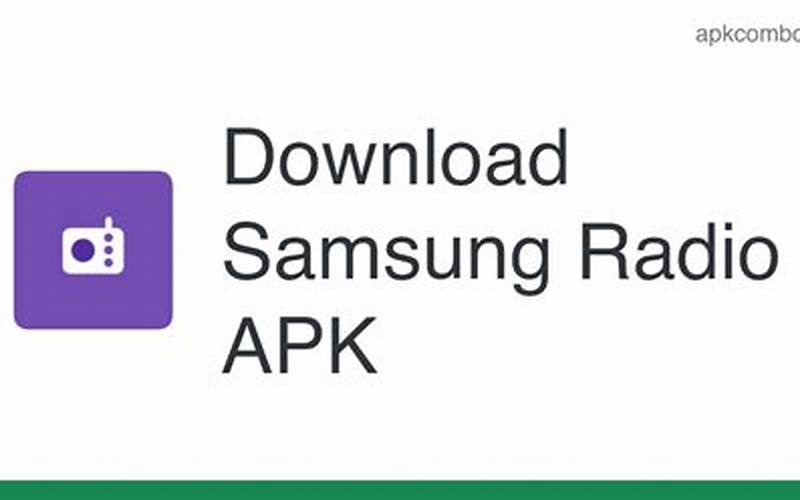 Samsung Fm Radio Apk
