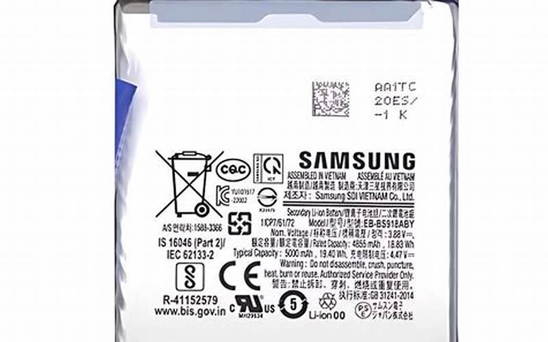 Samsung Galaxy S23 Ultra Battery