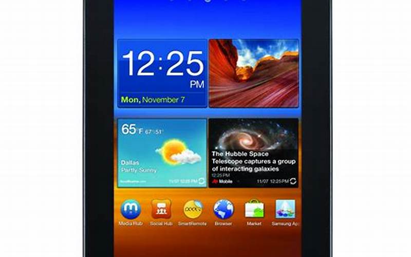 Samsung Galaxy Tab 7.0 Plus Back