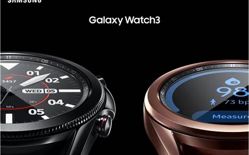 Samsung Galaxy Watch 3 Blood Oxygen Monitor
