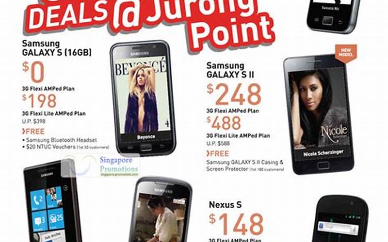 Samsung Jurong Point Products
