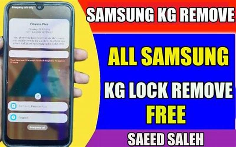 Samsung Kg Lock