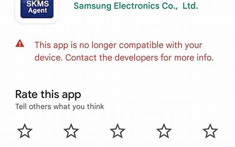 Samsung Kms Agent App