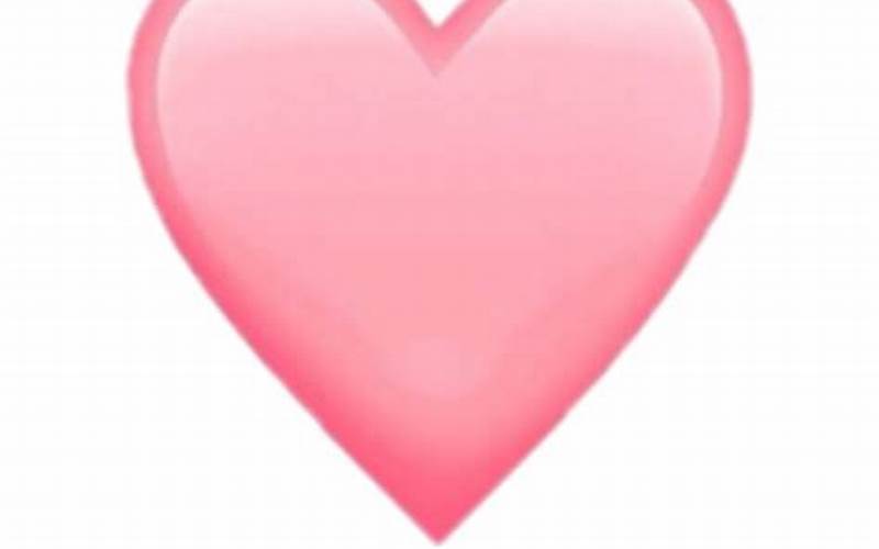 Samsung Pink Heart Emoji