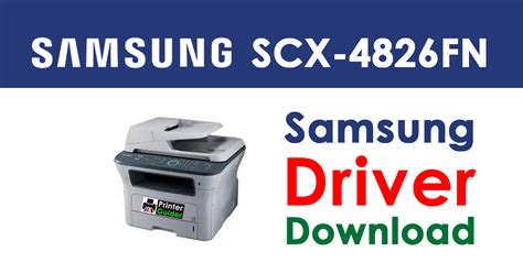 Samsung SCX-4826FN Printer Drivers: A Comprehensive Guide