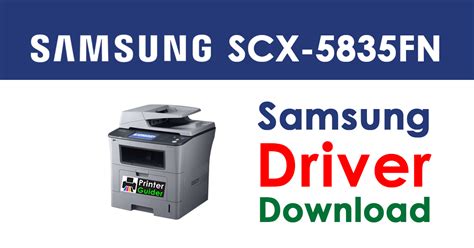 Samsung SCX-5835FN Printer Drivers: Step-by-Step Installation Guide