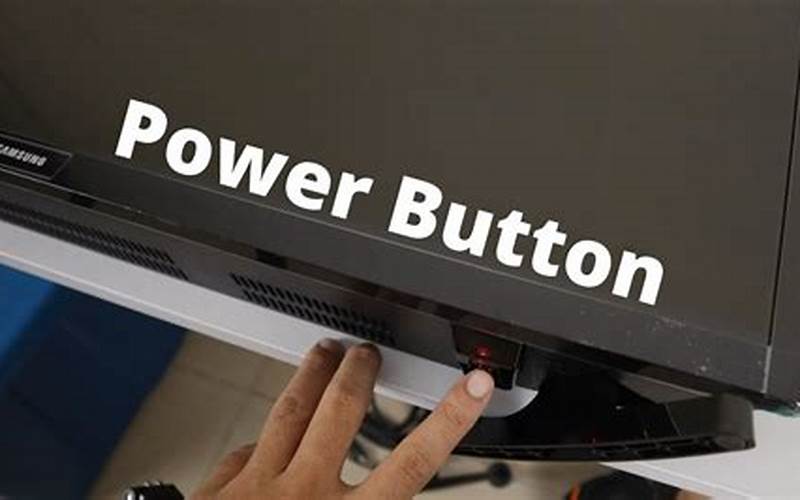 Samsung Tv Power Button