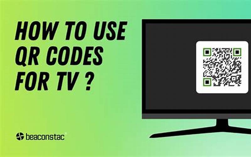 Samsung Tv Qr Code Uses