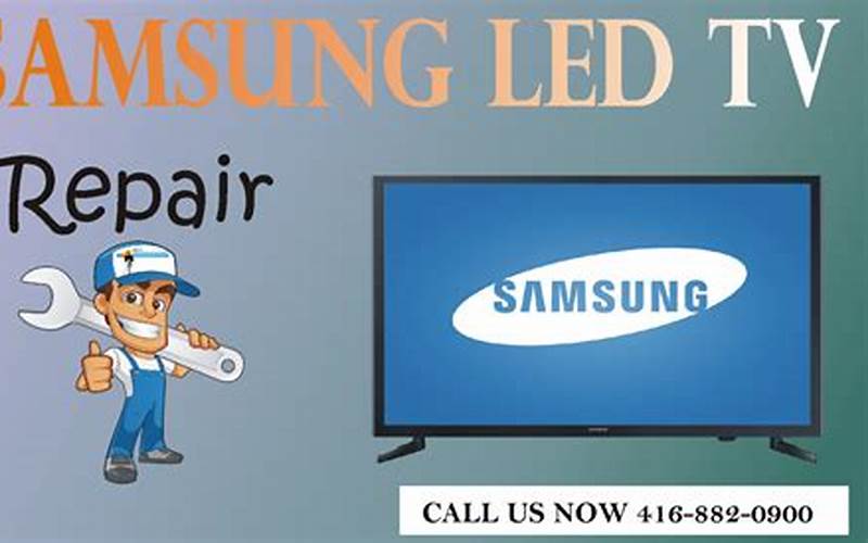Samsung Tv Repair Services