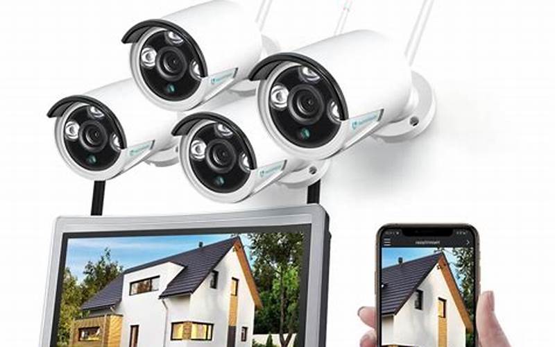 Samsung Wireless Video Security Monitoring System W 3.5 Lcd Installation