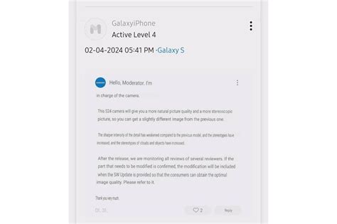 Samsung&rsquo;s response