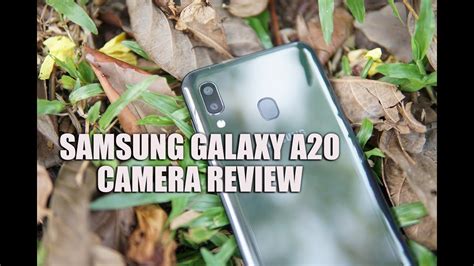 Samsung A20 Camera Features Review