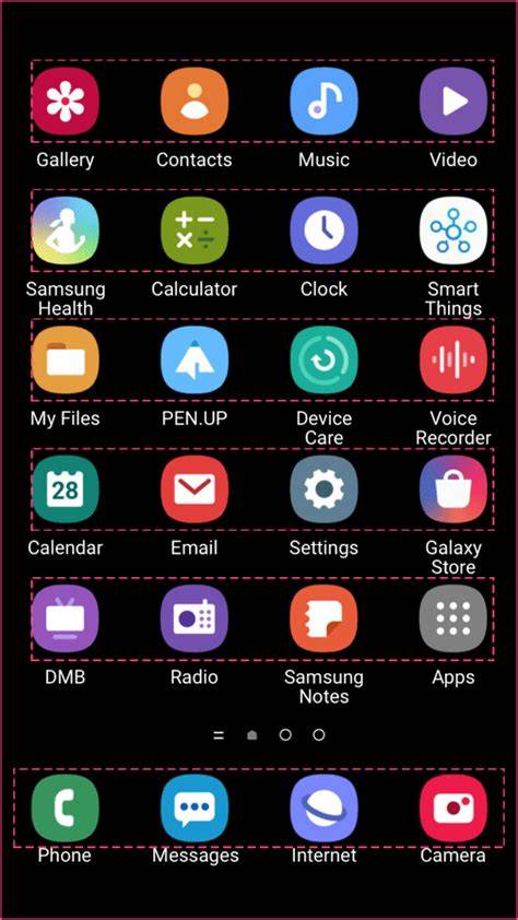 Samsung App Icon Customization