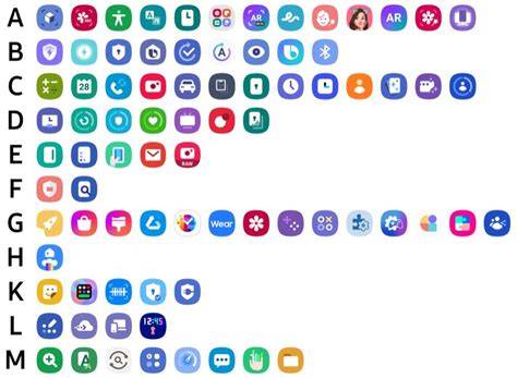 Samsung App Icons