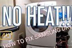 Samsung Dryer Not Drying Clothes