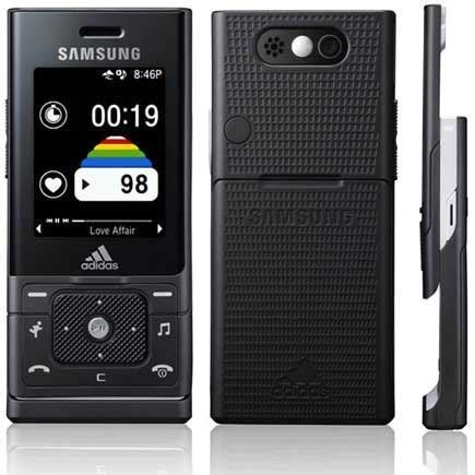Samsung F110 – comparison with the HTC diamond phone