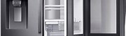 Samsung French Door Refrigerator Black Stainless Steel