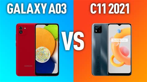 Samsung Galaxy A03 vs Realme C11