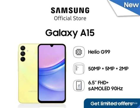 Samsung Galaxy A15 Harga Dan Spesifikasi
