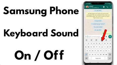 Samsung Keyboard Sound Off