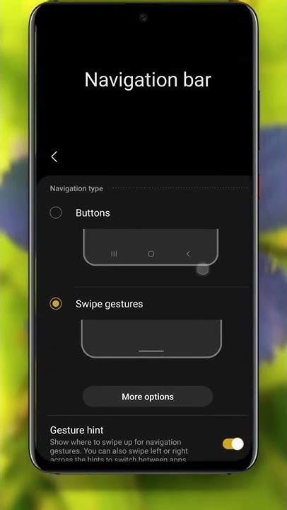 Functions of Samsung Navigation Bar