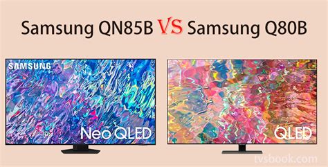 Samsung Q80B vs Samsung QN85B: prices and sizes